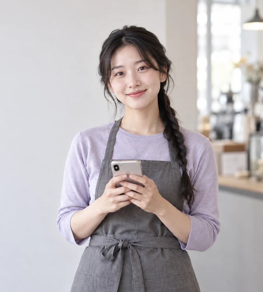 울산 직장인 일수 상담을 휴대전화로 안내받는 고객